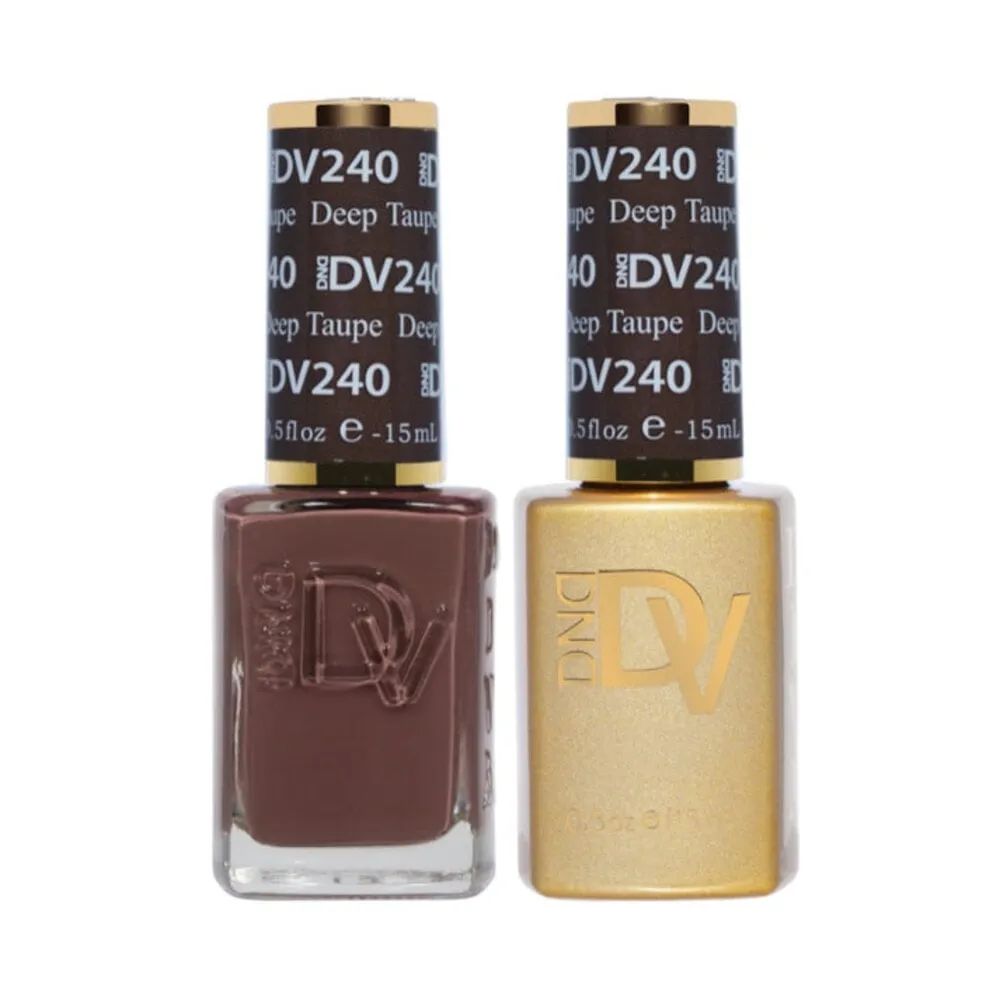 DND DIVA - 240 - Deep Taupe - DUO Polish