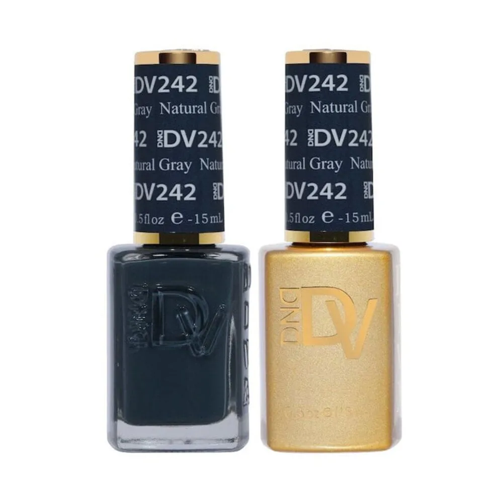 DND DIVA - 242 - Natural Gray - DUO Polish