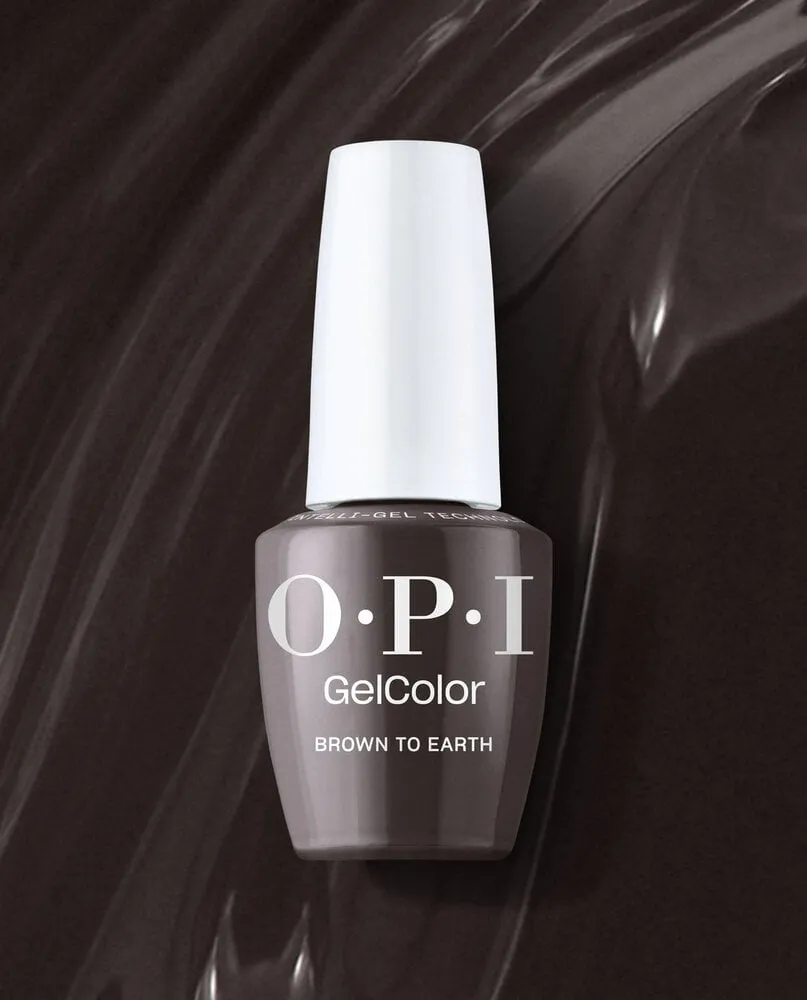 OPI - F004 - Intellli-Gel - Brown to Earth