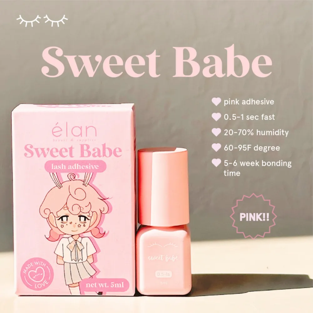 Elan - Adhesive - Sweet Babe - Pink - 5ml