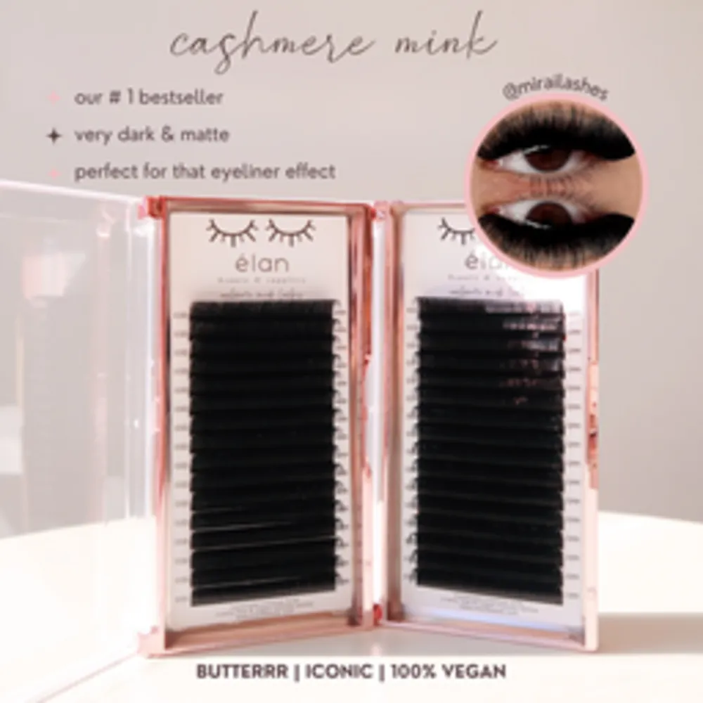 Elan - Lash - Cashmere Mink - 0.07 - CC Curl - 15mm