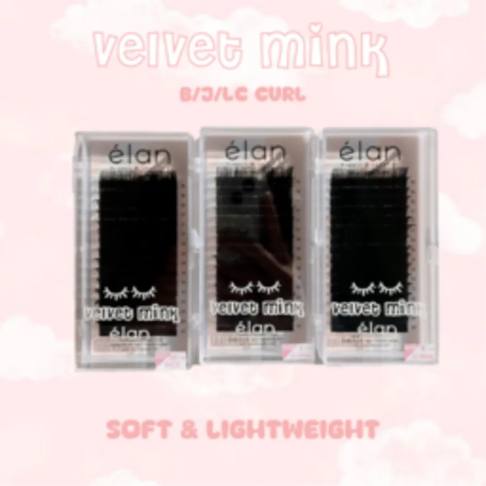 Elan - Lash - Specialty Velvet Mink - 0.03 - J Curl - Mix 16-20mm