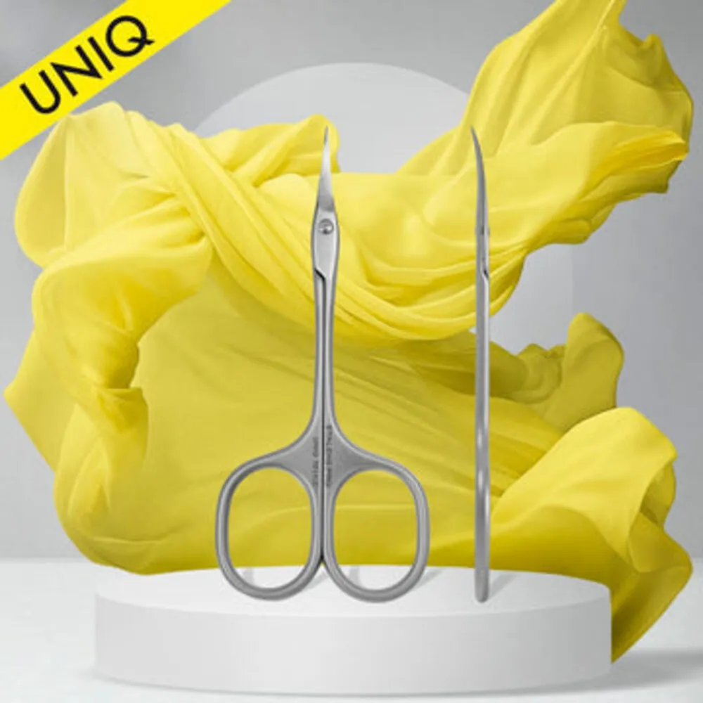 Staleks - Pro Cuticle Scissors - Ballerina - Uniq 10 - Type 4 - SQ-10-4