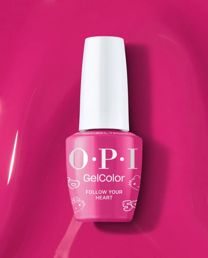OPI - HK05 - Intelli-Gel - Follow Your Heart (Hello Kitty)