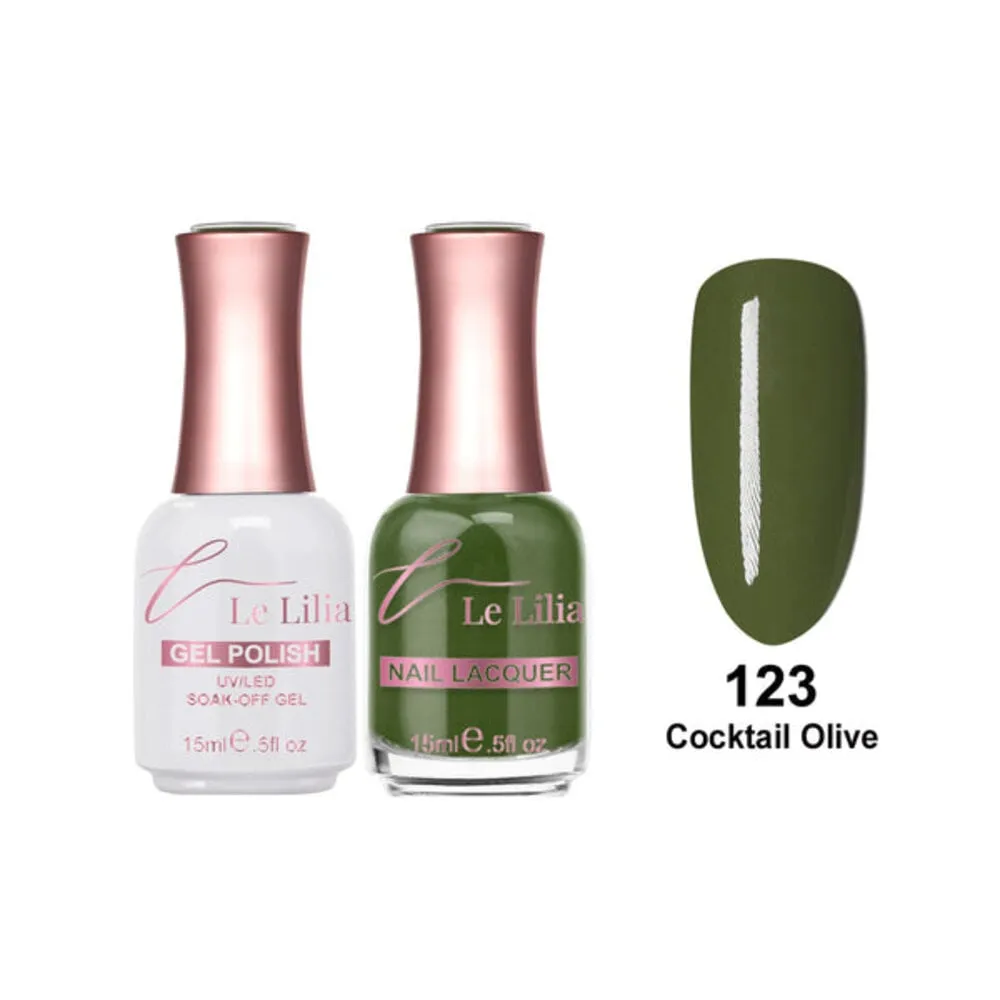 Le Lilia - 123 - Cocktail Olive - Gel - 0.5 oz