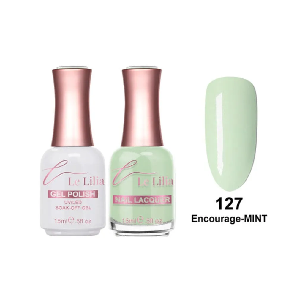 Le Lilia - 127 - Encourage-MINT - Gel - 0.5 oz