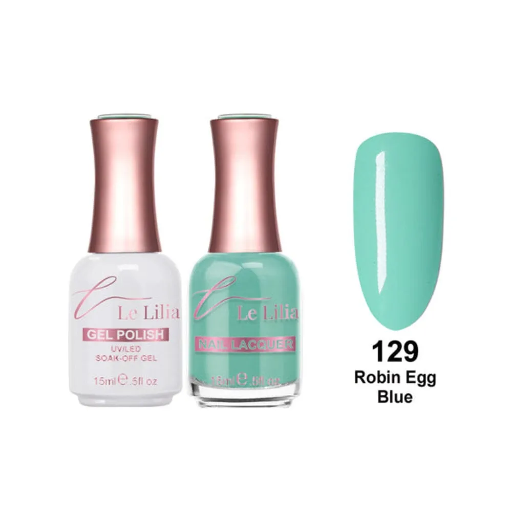 Le Lilia - 129 - Robin Egg Blue - Lacquer - 0.5 oz