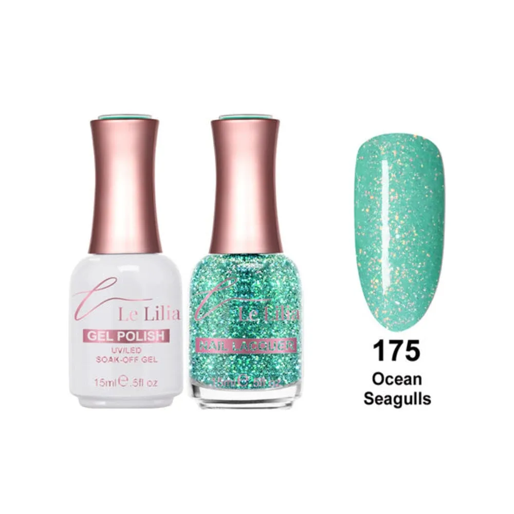 Le Lilia - 175 - Ocean Seagulls - Lacquer - 0.5 oz