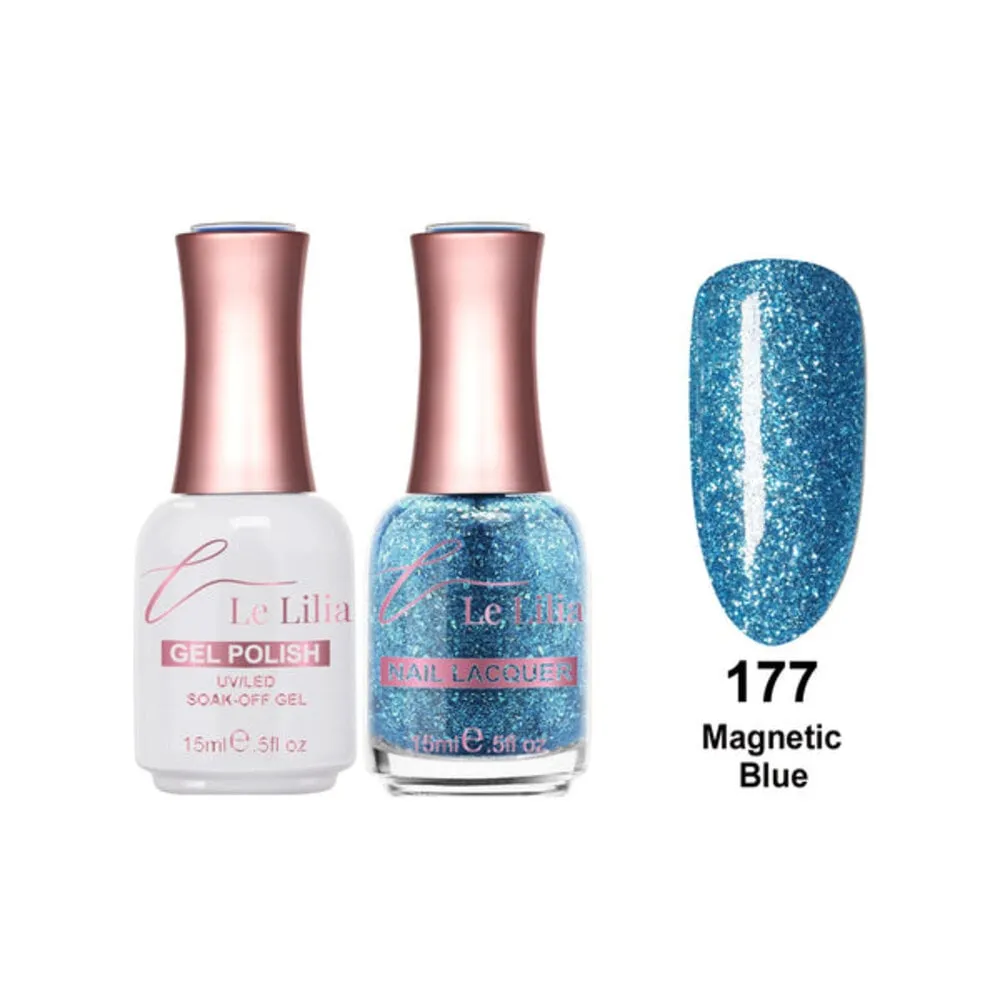 Le Lilia - 177 - Magnetic Blue - Gel - 0.5 oz