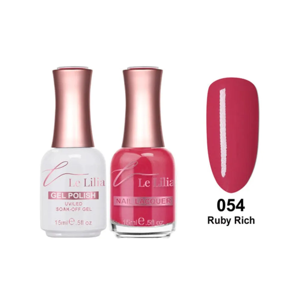 Le Lilia - 054 - Ruby Rich - Gel - 0.5 oz