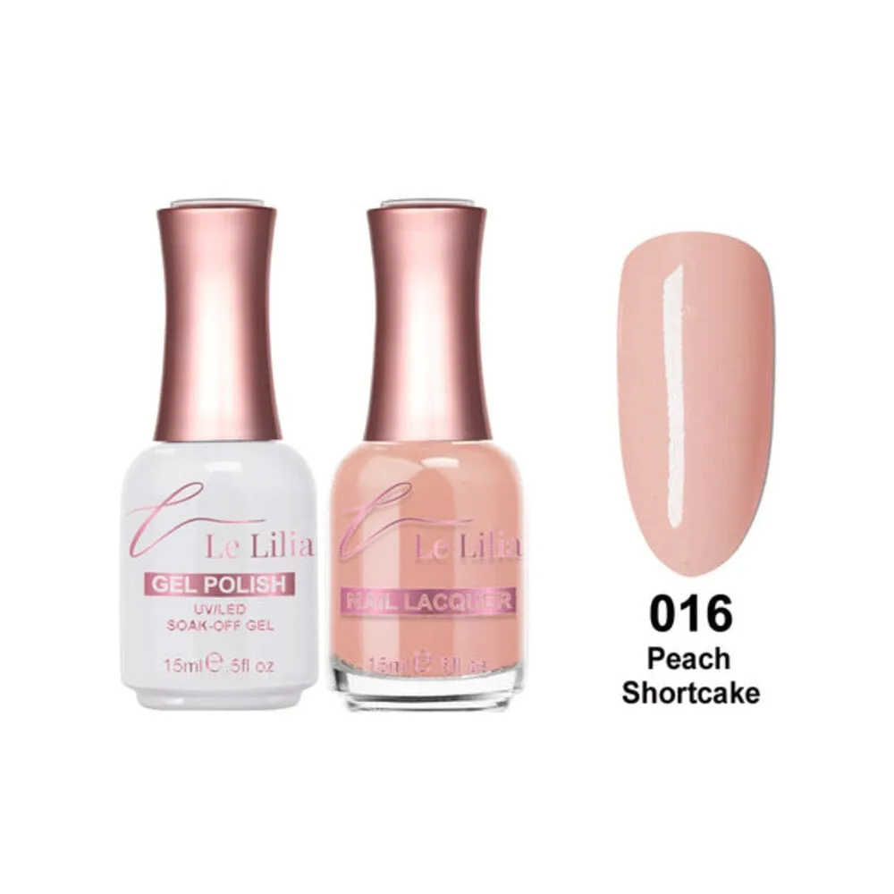 Le Lilia - 016 - Peach Shortcake - Lacquer - 0.5 oz