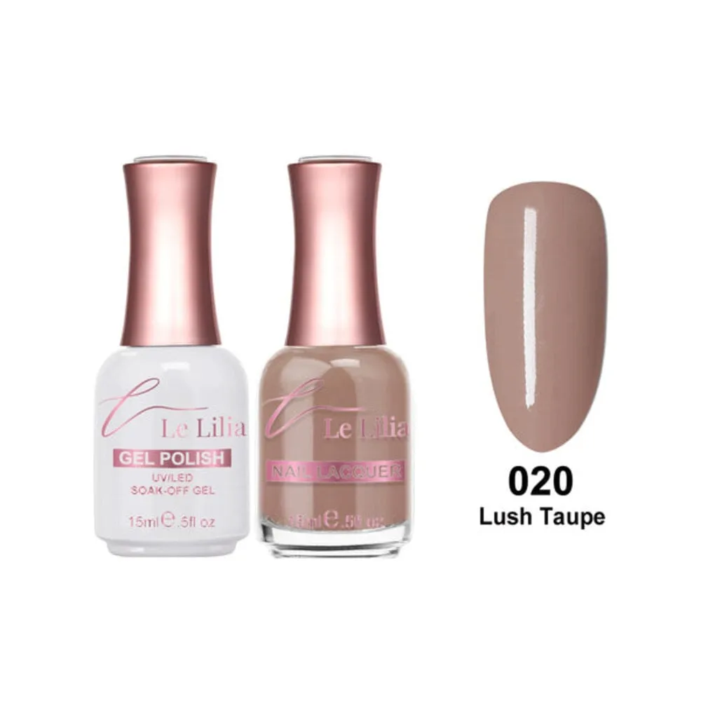 Le Lilia - 020 - Lush Taupe - Gel - 0.5 oz