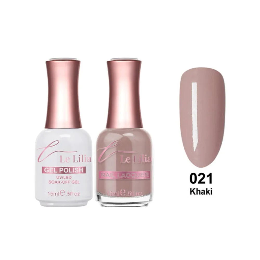 Le Lilia - 021 - Khaki - Lacquer - 0.5 oz