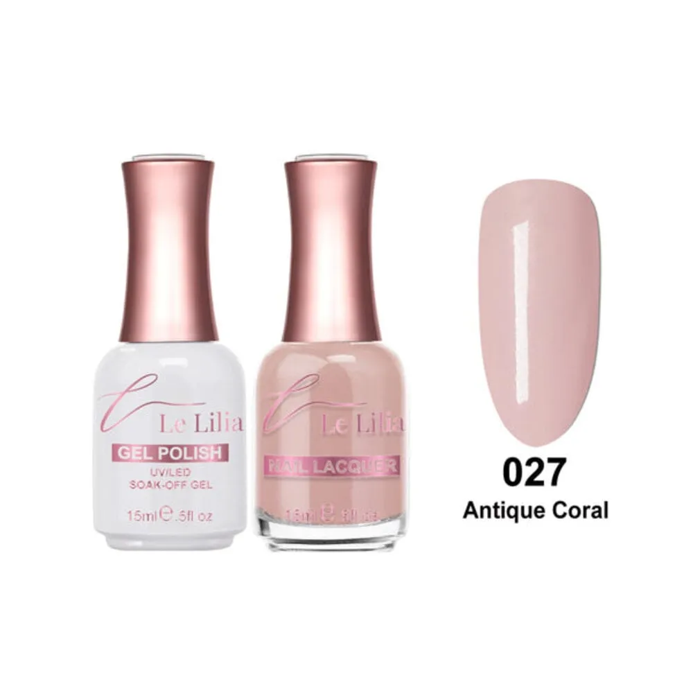 Le Lilia - 027 - Antique Coral - Gel - 0.5 oz