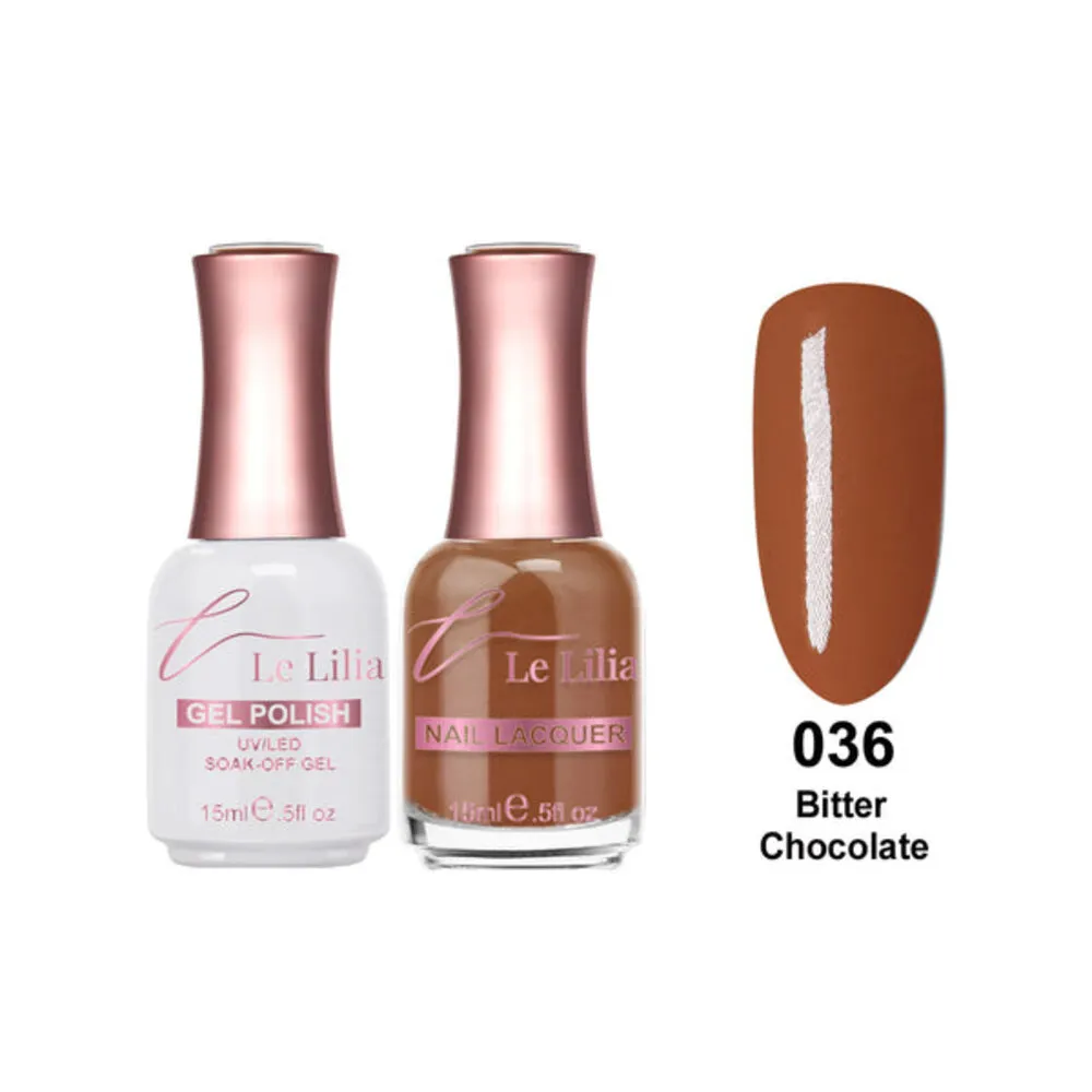 Le Lilia - 036 - Bitter Chocolate - Lacquer - 0.5 oz