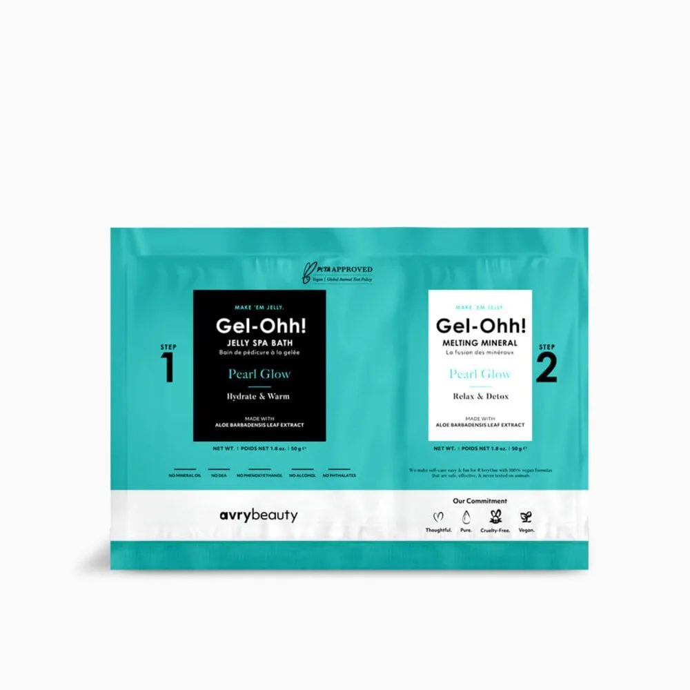 Gel-Ohh! - Jelly Spa Bath - Pearl Glow - 1 ct