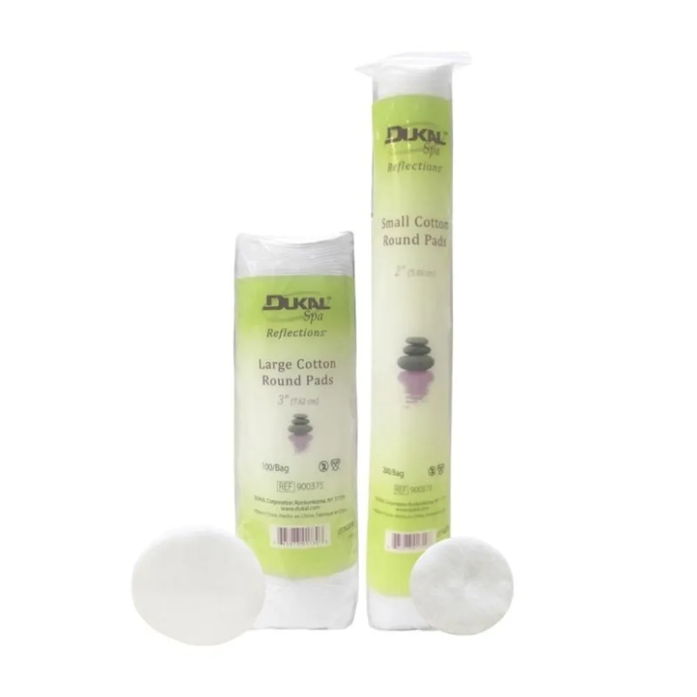Dukal Spa - Cotton Round - 2" - 80/bg - 900372