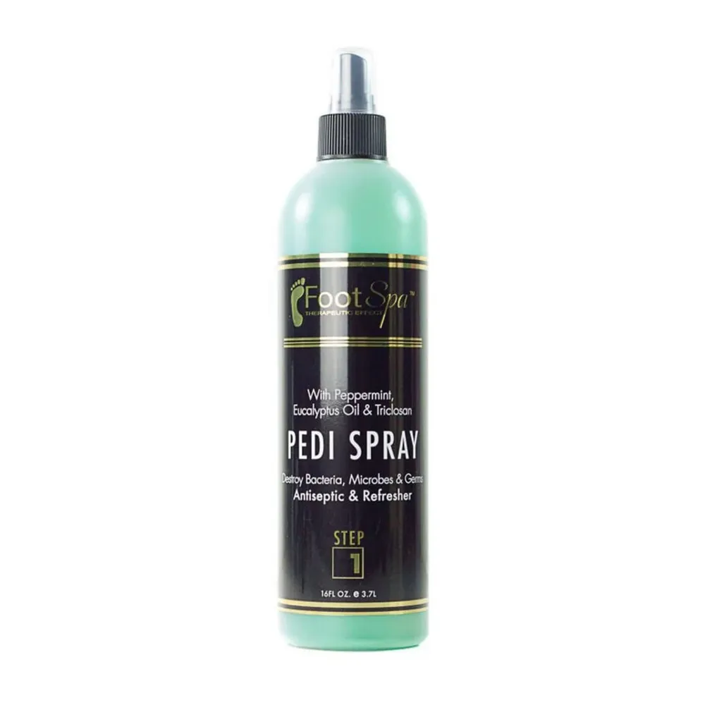 Foot Spa - Step 1 - Pedi Spray - Antiseptic Refresher - 16 oz