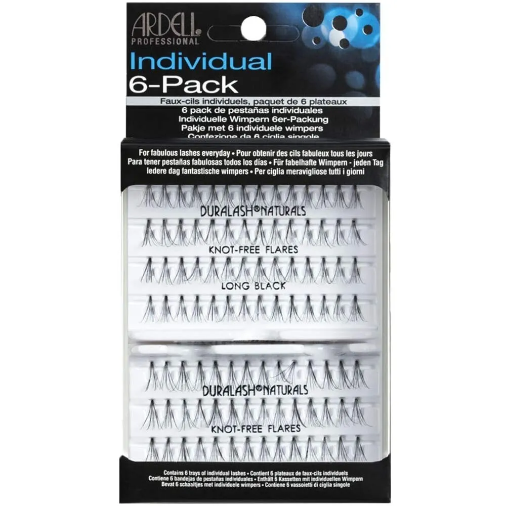 Ardell - Individual 6-Pack - Knot-Free Naturals - Long Black