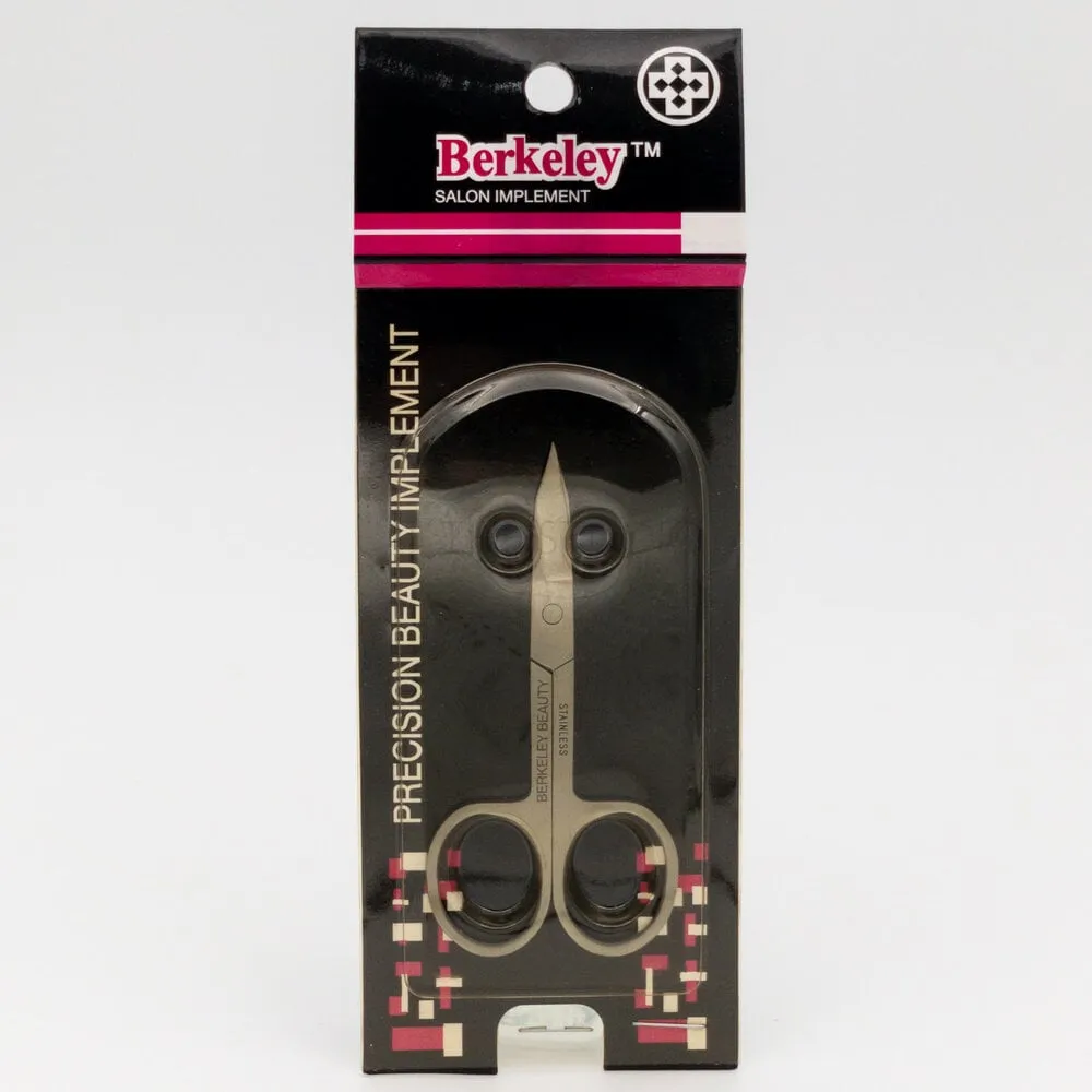 Berkeley - Mini Curved Tip Mini Scissors - Large - Precision Beauty Implement