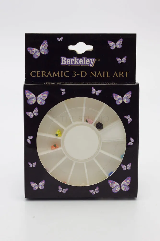 Berkeley - Nail Art 3D Ceramic - Flowers