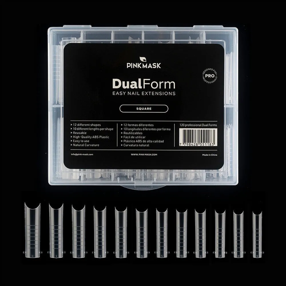 Pink Mask - Dual Forms - Square