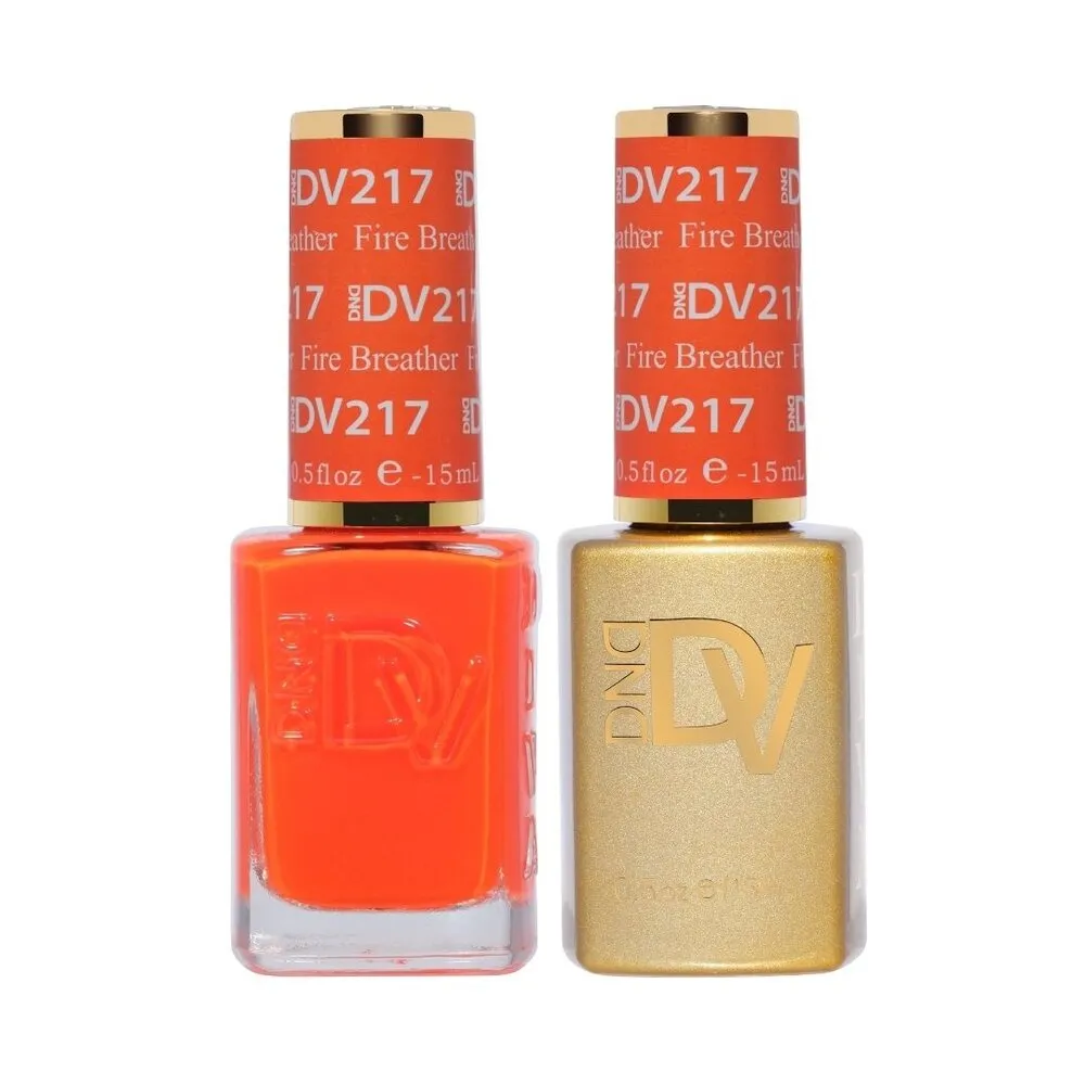 DND DIVA - 217 - Fire Breather - DUO Polish