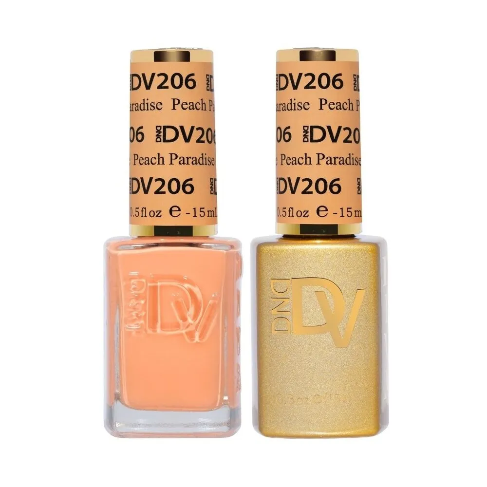 DND DIVA - 206 - Peach Paradise - DUO Polish