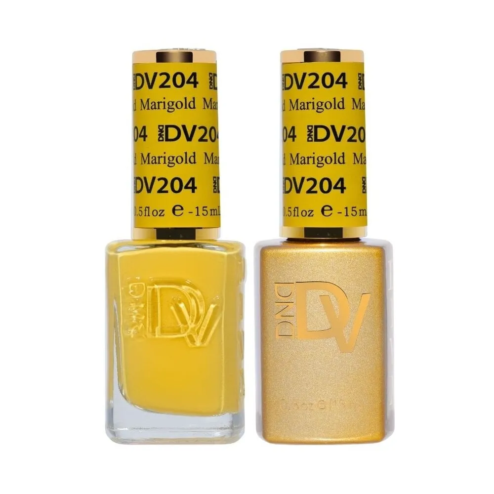 DND DIVA - 204 - Marigold - DUO Polish