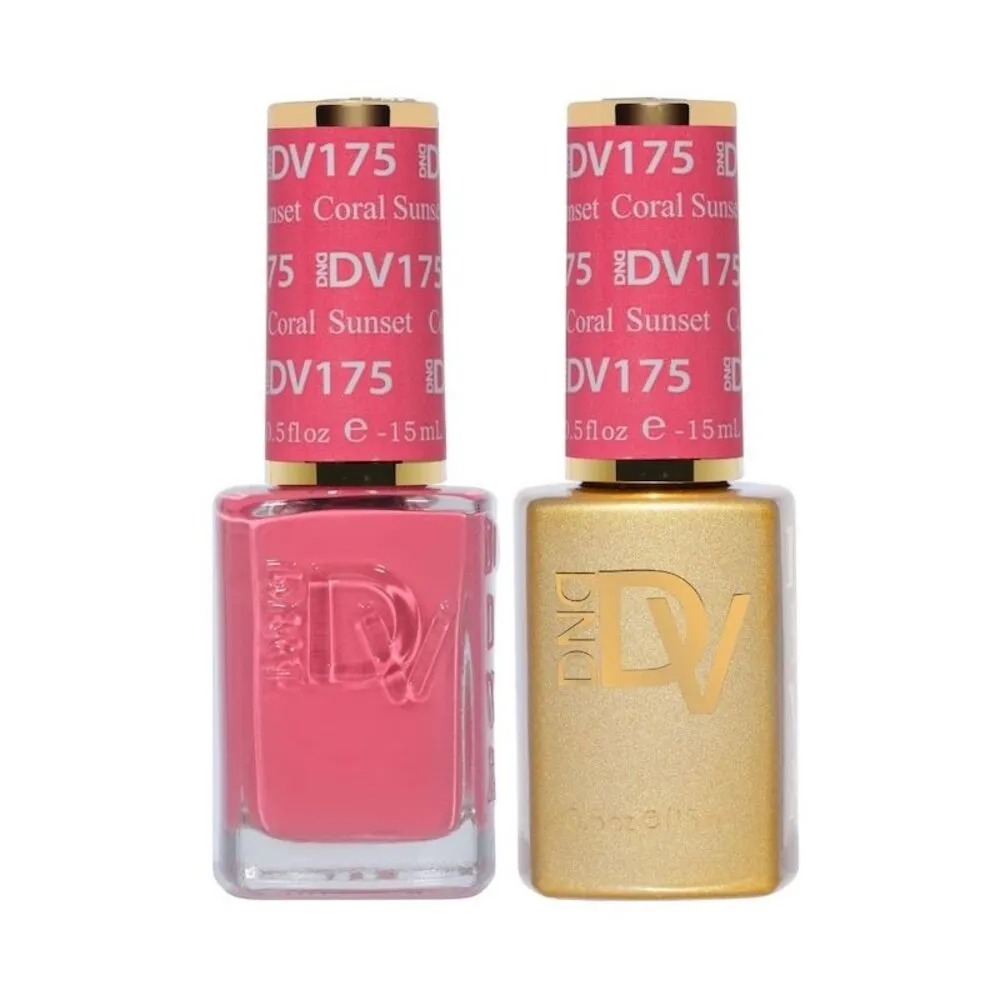 DND DIVA - 175 - Coral Sunset - DUO Polish