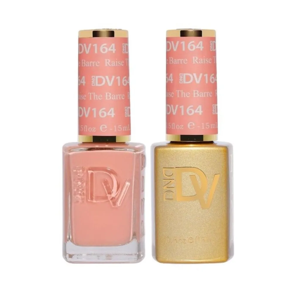 DND DIVA - 164 - Peach Waffle - DUO Polish