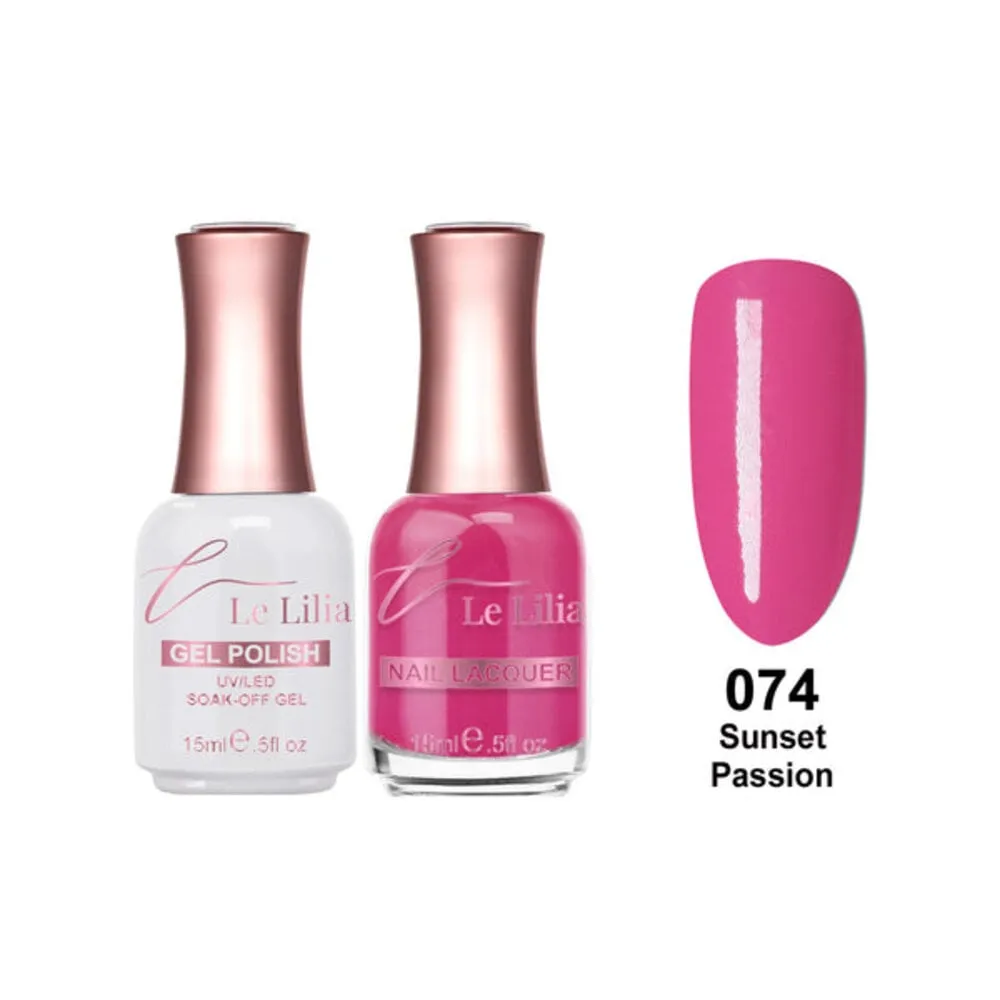 Le Lilia - 074 - Sunset Passion - Lacquer - 0.5 oz