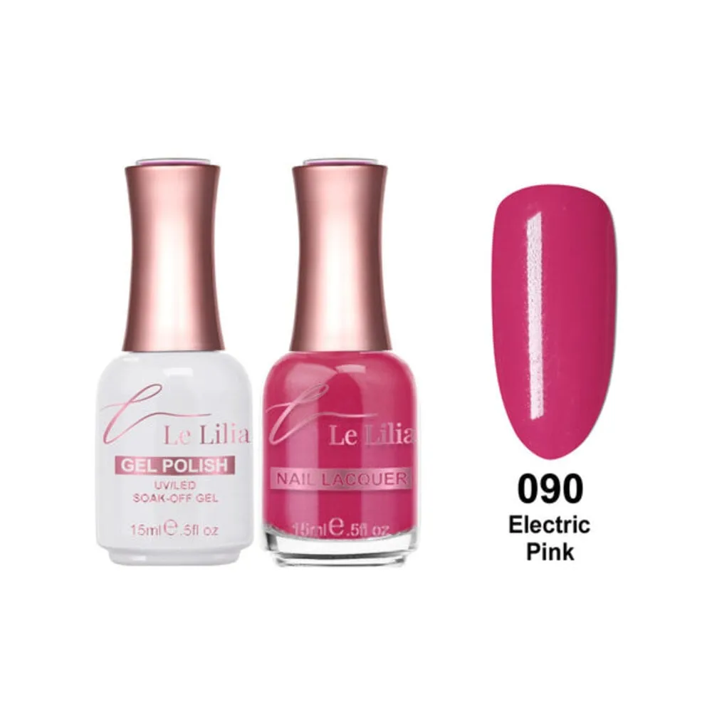Le Lilia - 090 - Electric Pink - Gel - 0.5 oz