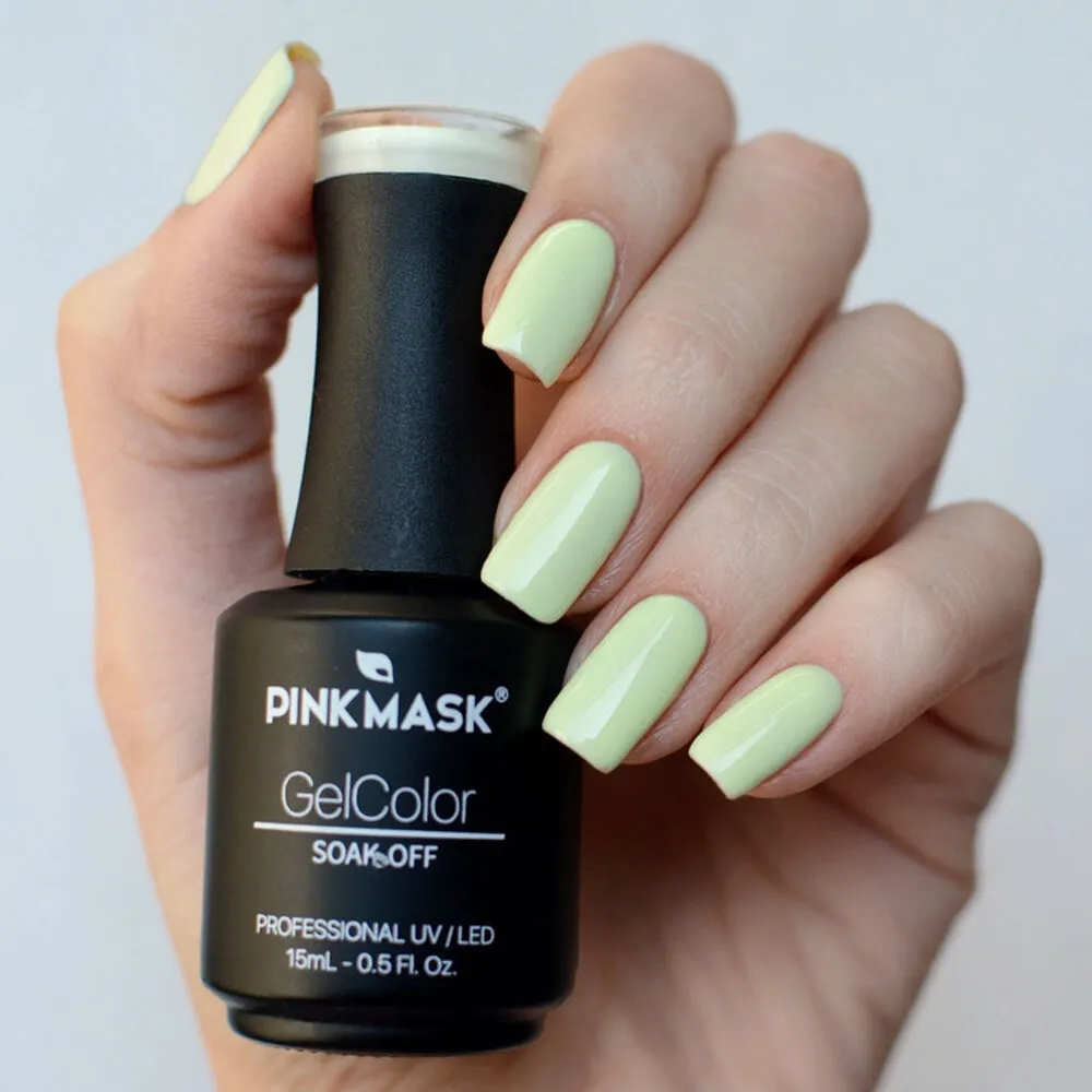 Pink Mask - Gel Polish - 184 Sweet Green
