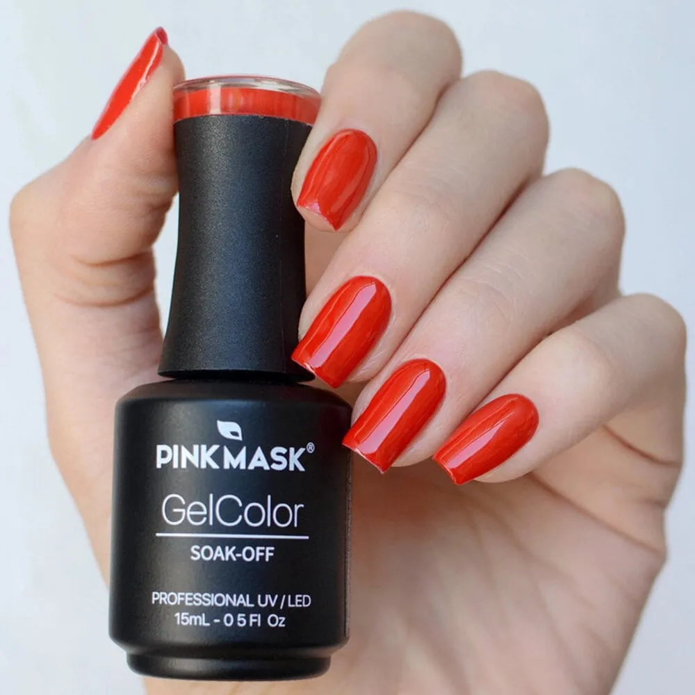 Pink Mask - Gel Polish - 297 Tomato