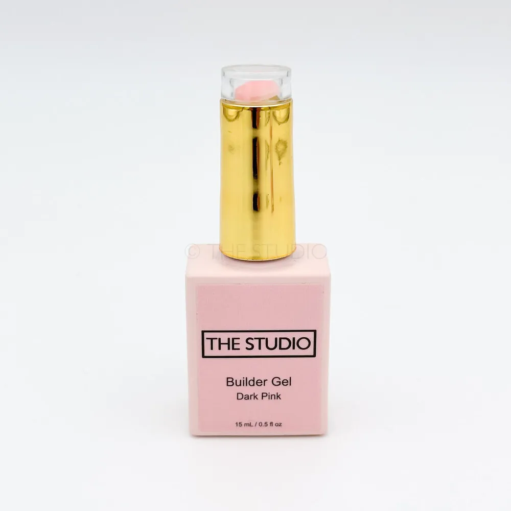 The Studio - Hard Builder Gel - Dark Pink
