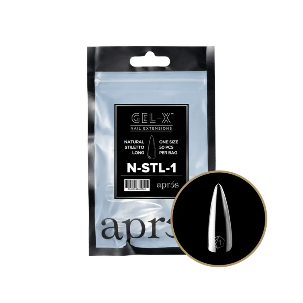 Apres - Refill Bags - Natural - Stiletto Long - #1