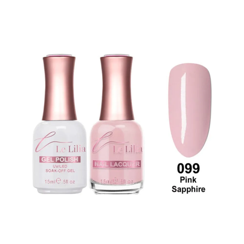 Le Lilia - 099 - Pink Sapphire - Lacquer - 0.5 oz