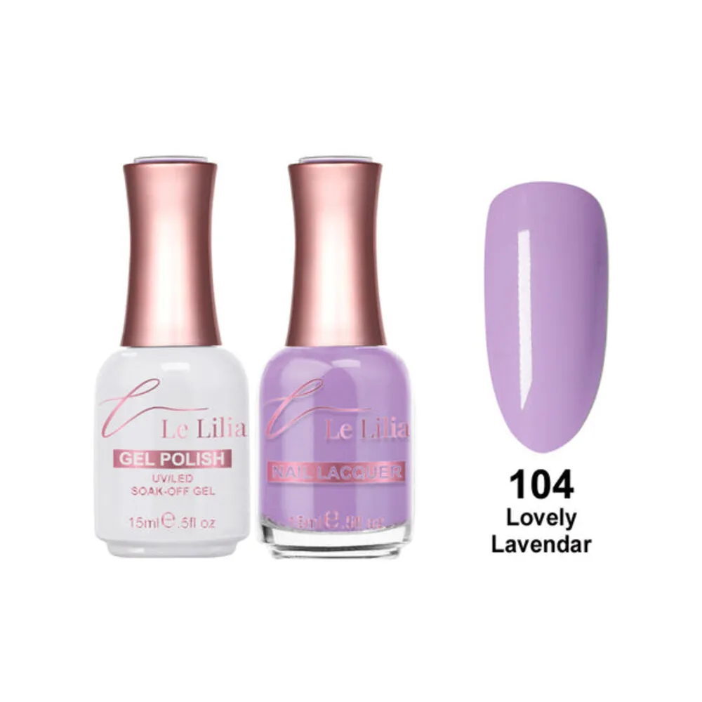 Le Lilia - 104 - Lovely Lavender - Lacquer - 0.5 oz
