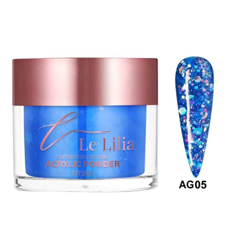 Le Lilia - AG05 - Glitter Collection - AIO Powder - 2 oz