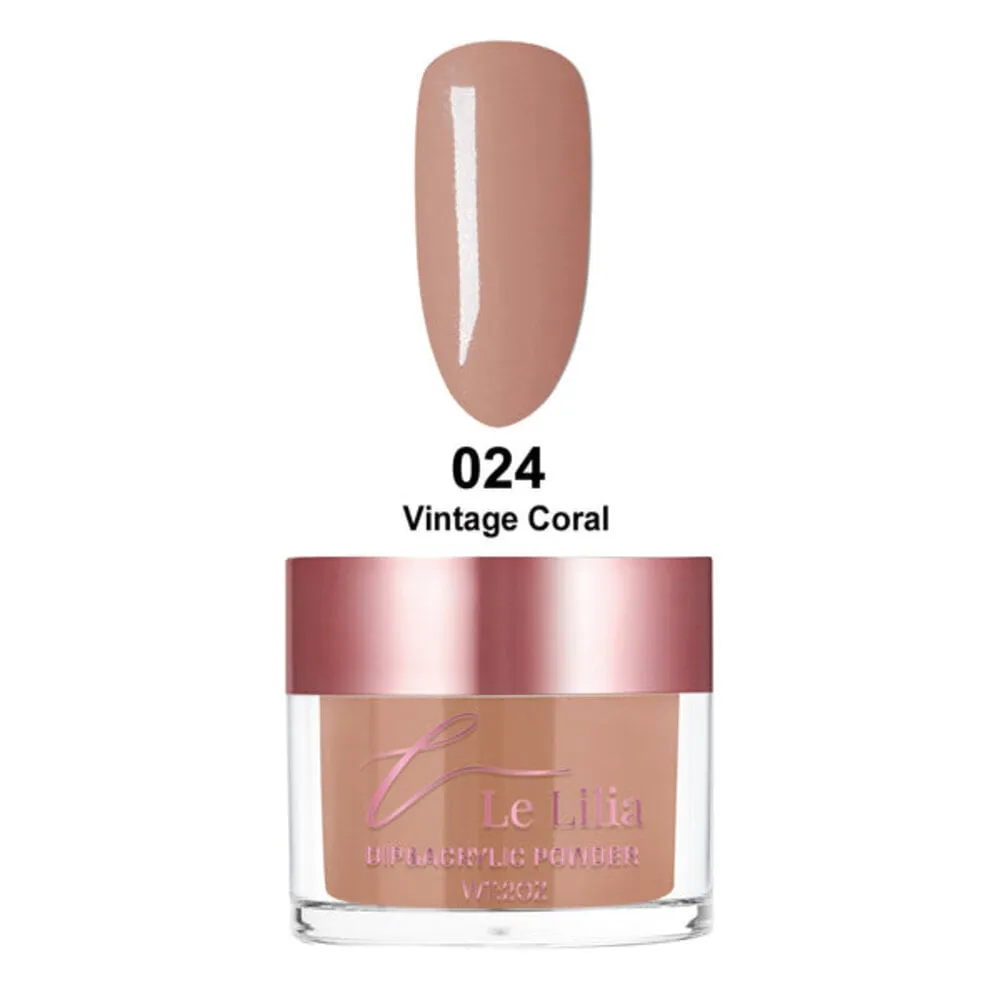 Le Lilia - 024 - Vintage Coral - AIO Powder - 2 oz