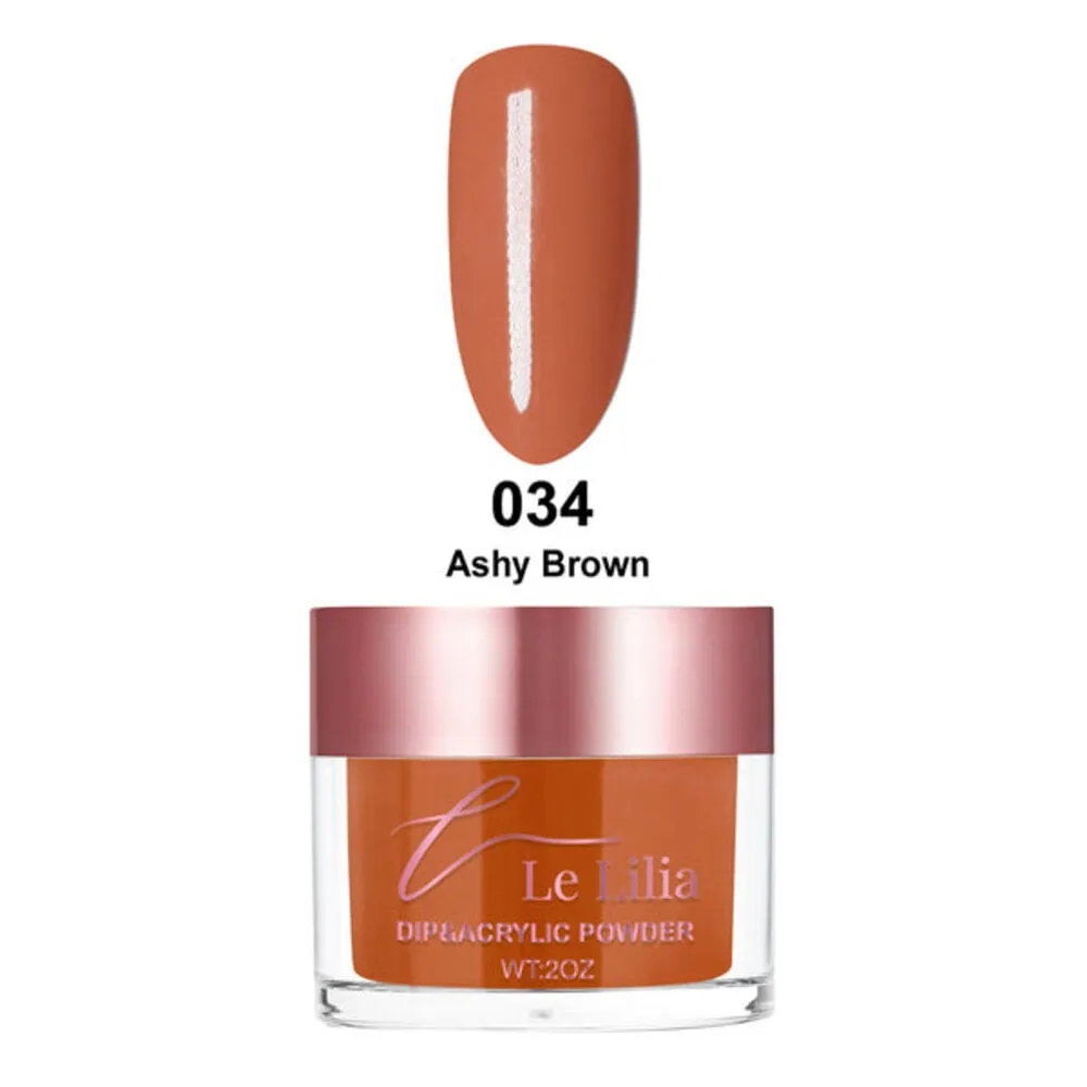 Le Lilia - 034 - Ashy Brown - AIO Powder - 2 oz