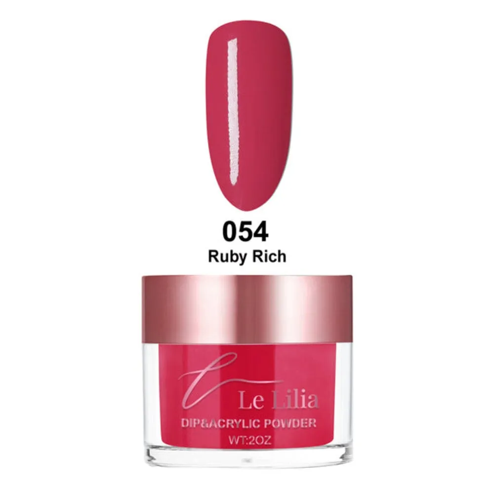 Le Lilia - 054 - Ruby Rich - AIO Powder - 2 oz
