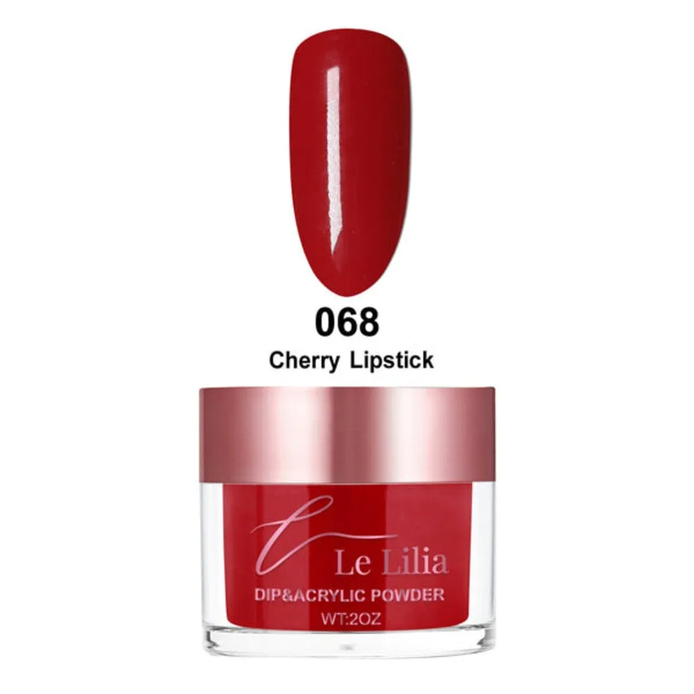 Le Lilia - 068 - Cherry Lipstick - AIO Powder - 2 oz