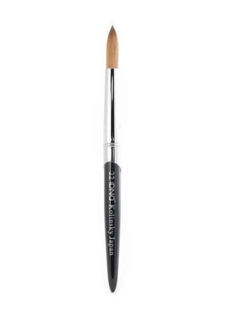 DND - Kolinsky Acrylic Brush - Black - #22