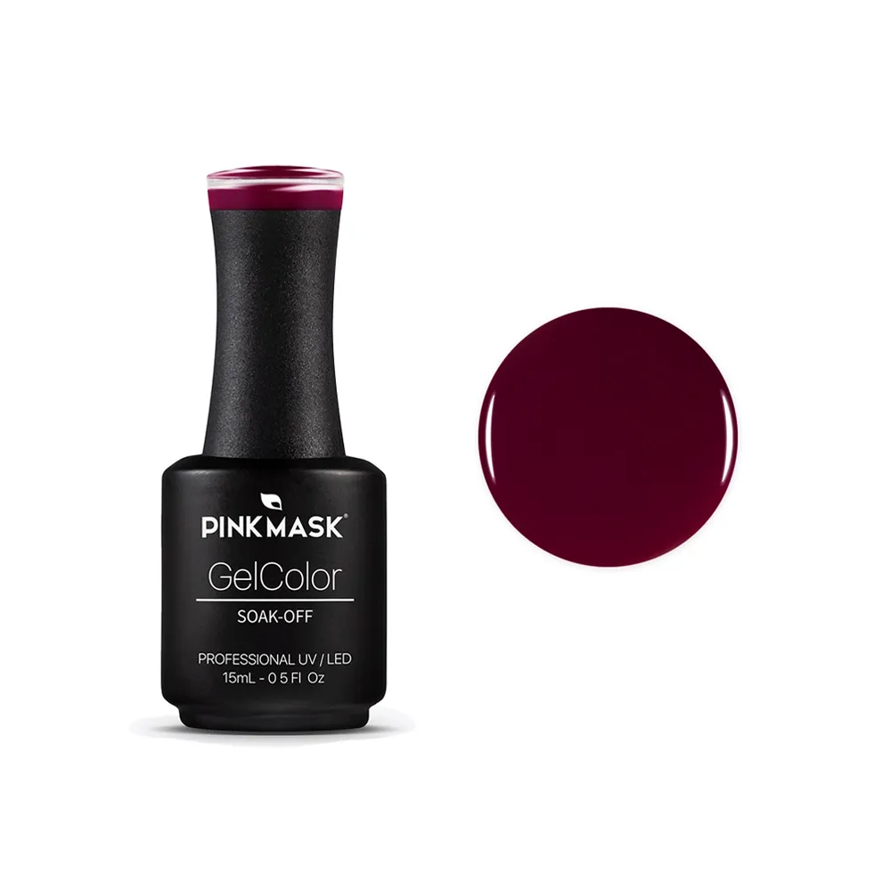 Pink Mask - Gel Polish - 133 Cherry Red