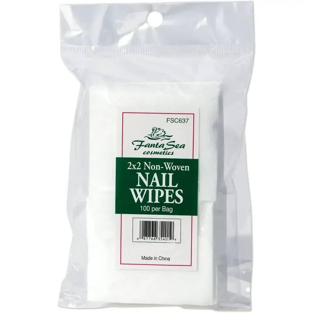 FantaSea - 2x2 Non-Woven Nail Wipes - 100 Bag - FSC637