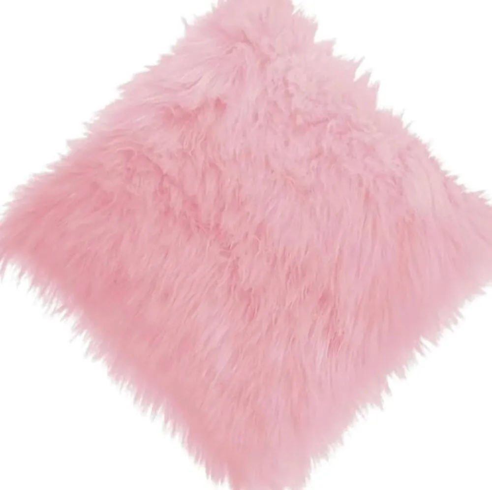 Display Photo Mat - Light Pink Fluffy Square - 15x15