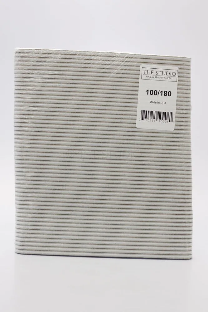 The Studio - Files - Regular - 100/180 - Zebra/ White - 50 Count