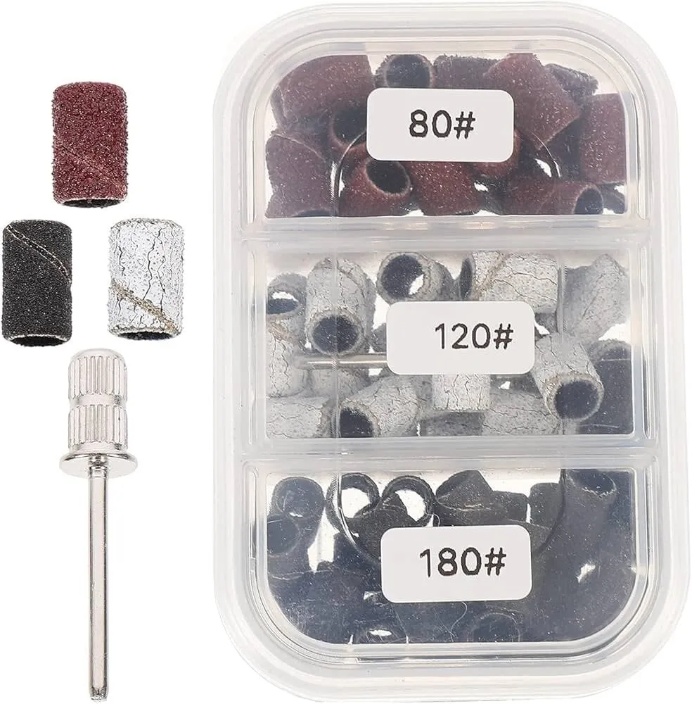 Sanding Bands - Assorted Grits w/Mandrel - 75 Ct